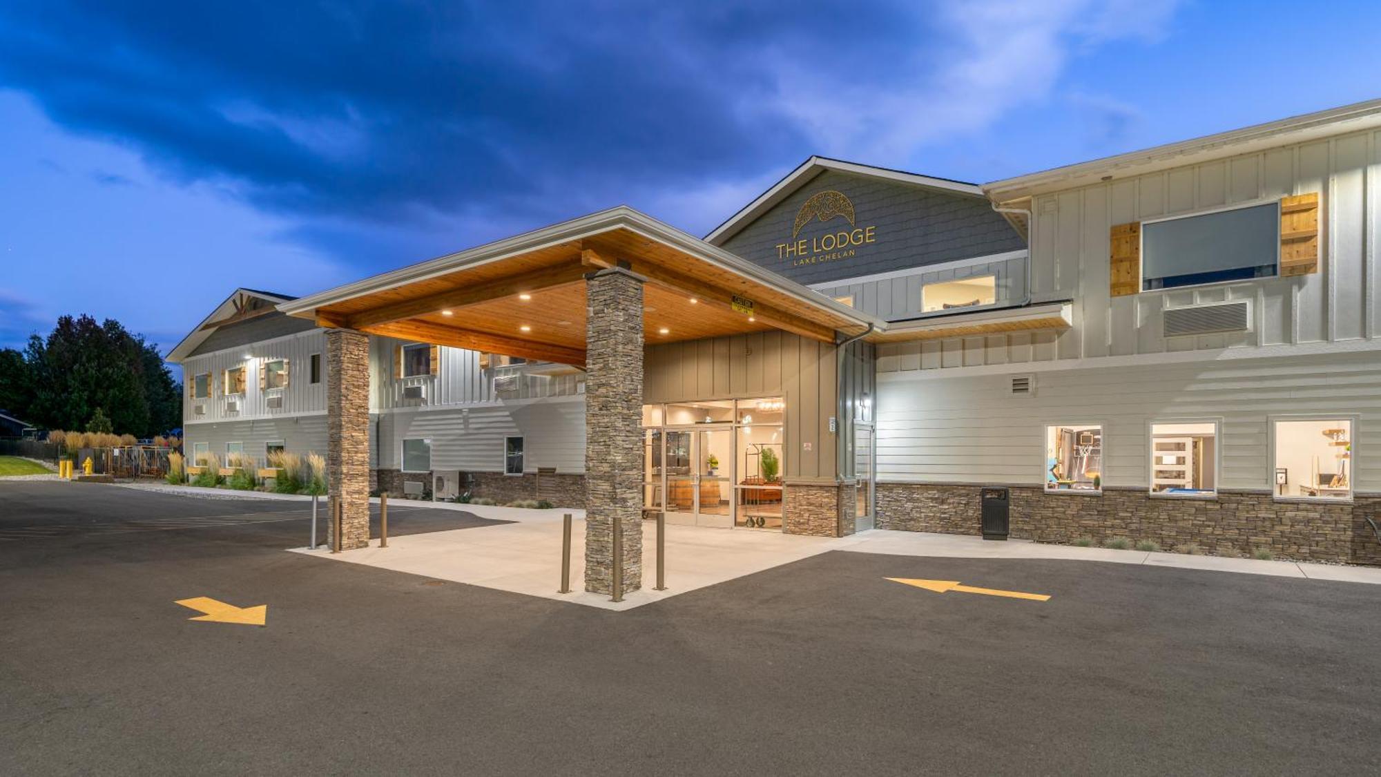 The Lodge Lake Chelan Manson ภายนอก รูปภาพ