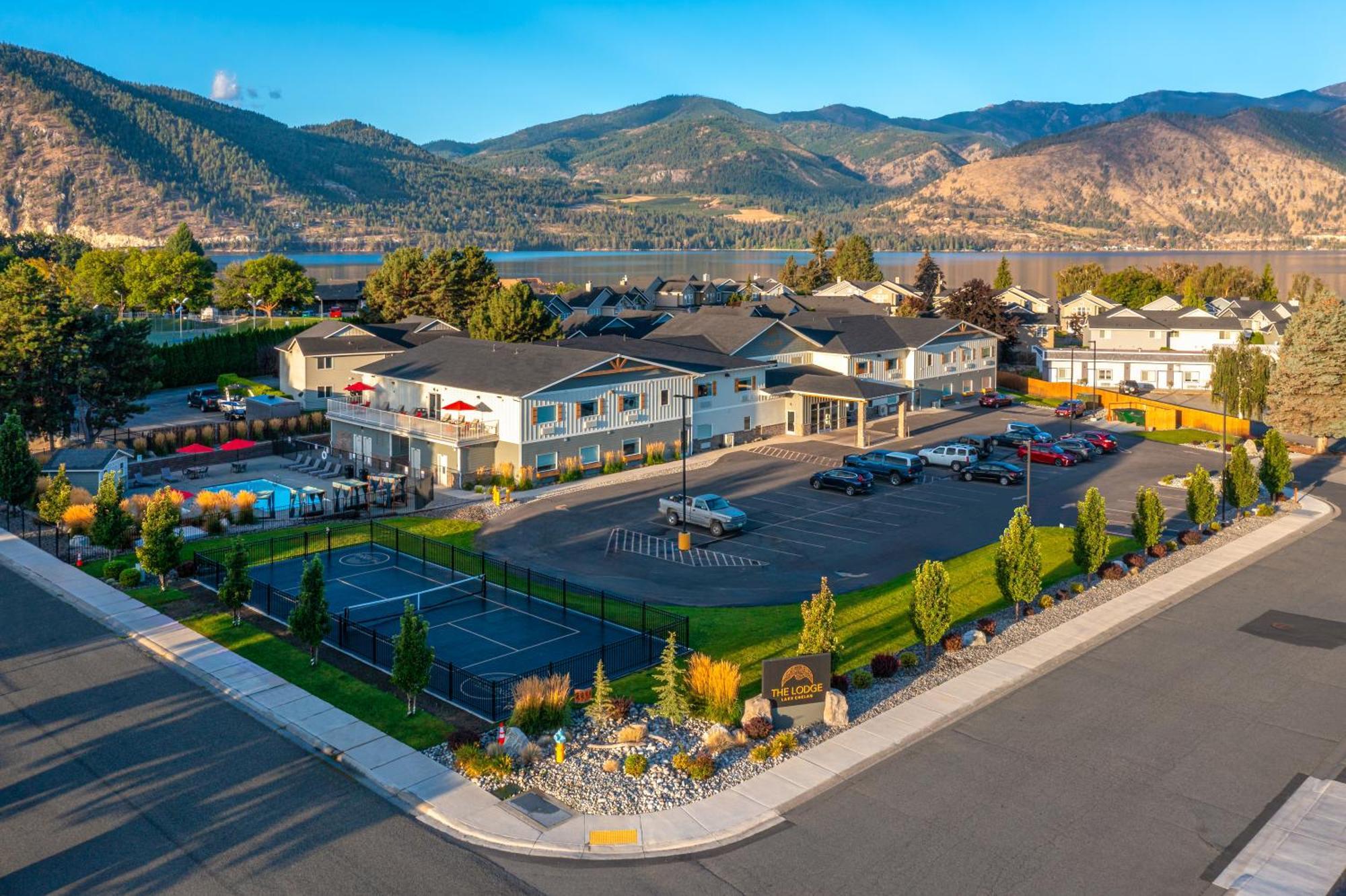 The Lodge Lake Chelan Manson ภายนอก รูปภาพ