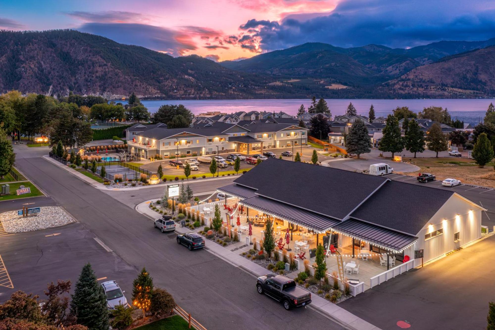 The Lodge Lake Chelan Manson ภายนอก รูปภาพ